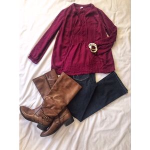 Old Navy Peasant Top